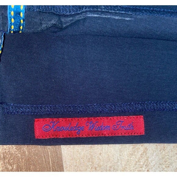 Robert Graham Men's L Skull Trim Short Sleeve Polo Shirt Navy - Picture 2 of 9